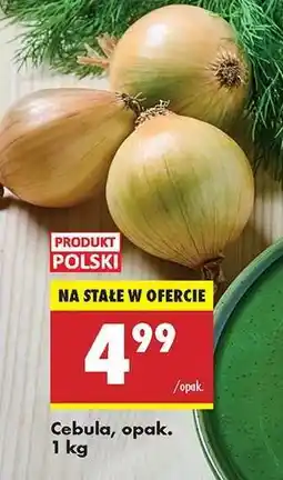 Biedronka Cebula, opak oferta