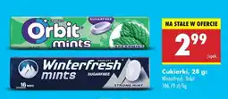 Biedronka Winterfresh, Orbit oferta