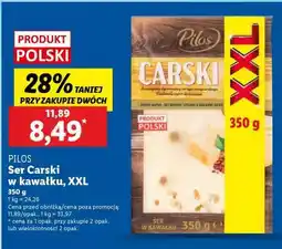 Lidl PILOS Ser Carski w kawałku, XXL oferta