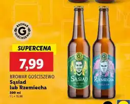 Lidl Browar Gościszewo Sąsiad lub Rzemiecha oferta