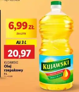 Lidl KUJAWSKI Olej rzepakowy oferta