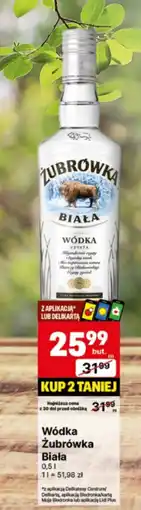 Delikatesy Centrum Wódka Żubrówka oferta