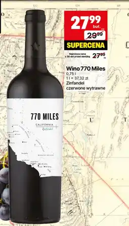 Delikatesy Centrum Wino wytrawne 770 Miles oferta