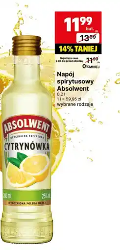 Delikatesy Centrum Napój spirytusowy Absolwent oferta