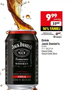 Delikatesy Centrum Drink Jack Daniel's oferta