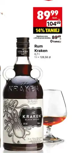 Delikatesy Centrum Rum Kraken oferta