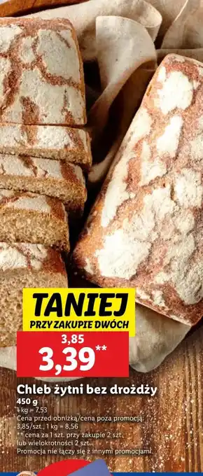 Lidl Chleb żytni oferta