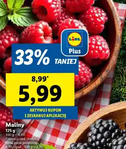 Lidl Maliny oferta