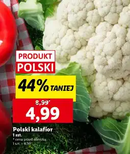 Lidl Polski kalafior oferta