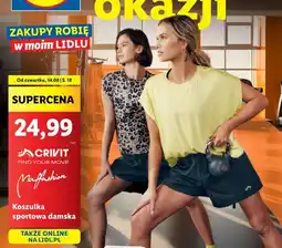 Lidl Koszulka sportowa damska Crivit oferta