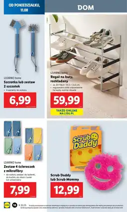 Lidl Ścierka z mikrofibry Livarno Home oferta