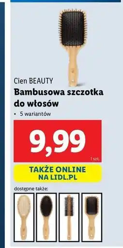Lidl Szczotka do włosów Cien Beauty oferta