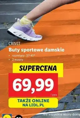 Lidl Buty sportowe do biegania damskie Crivit oferta