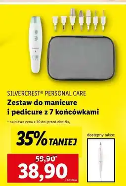 Lidl Zestaw so manicure i pedicure Silvercrest oferta