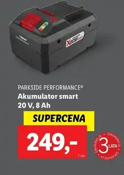 Lidl Akumulator smart 20 v 8 ah Parkside oferta