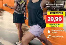 Lidl Spodenki sportowe damskie xs-l Crivit oferta
