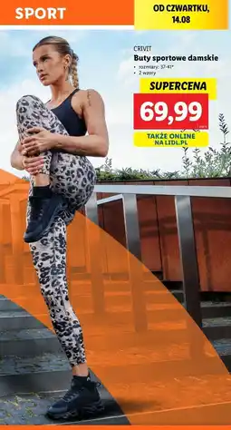 Lidl Buty sportowe damskie 37-41 Crivit oferta