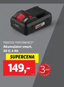 Lidl Akumulator smart 20v 4 ah Parkside oferta