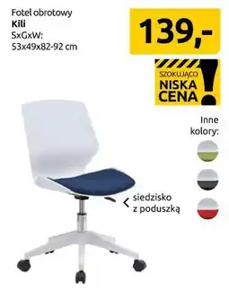 Black Red White Fotel obrotowy kili oferta