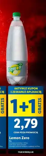 Lidl Napój gazowany lemon zero Freeway oferta