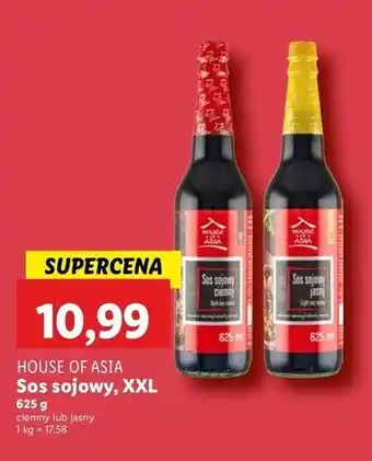 Lidl Sos sojowy jasny House Of Asia oferta