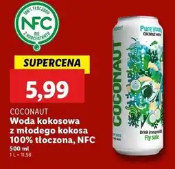 Lidl Woda kokosowa Coconaut oferta