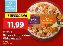 Lidl Pizza tikka masala Vitasia oferta