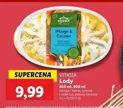 Lidl Lody zielona herbata i cytryna Vitasia Japan oferta