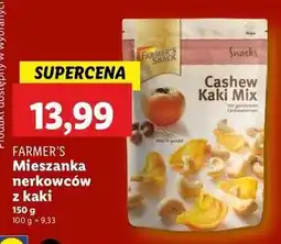 Lidl Orzechy nerkowca z kaki Farmer's Snack oferta