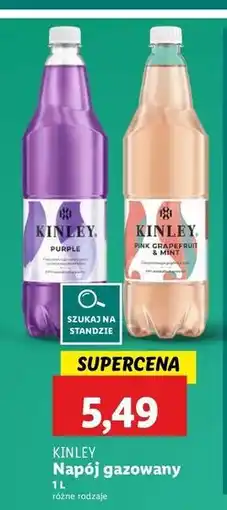 Lidl Napój pink grapefruit & mint Kinley oferta