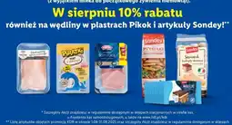 Lidl Biszkopty savoiardi Sondey oferta