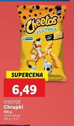 Lidl Chrupki football serowe Cheetos oferta