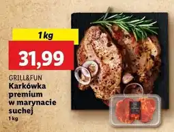 Lidl Karkówka premium w naturalnych przyprawach Grill And Fun oferta
