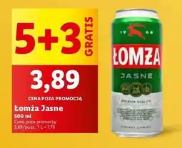 Lidl Piwo Łomża Jasne (Dawniej Export) oferta