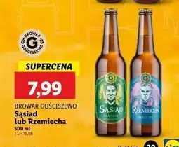 Lidl Piwo Gościszewo Rzemiecha oferta