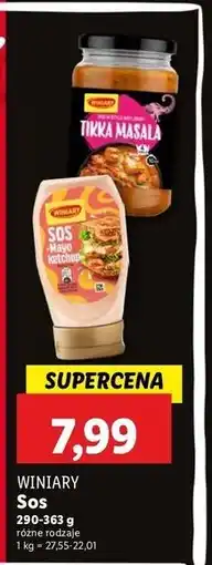 Lidl Sos tikka masala Winiary oferta