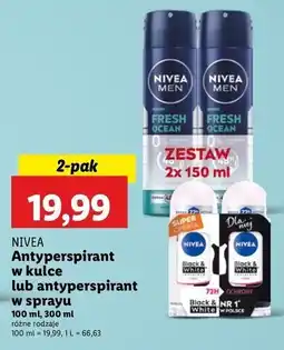 Lidl Antyperspirant Nivea Men Fresh Ocean oferta