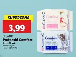 Lidl Podpaski day Cleanic Pure Cotton oferta