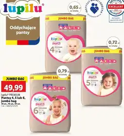 Lidl Pieluchomajtki 6 extra large Lupilu Pants Premium oferta