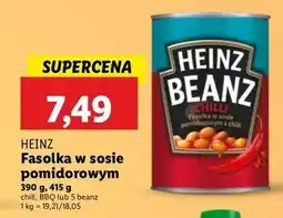 Lidl Fasolka five beanz Heinz oferta