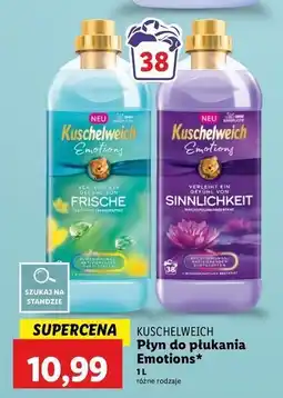 Lidl Płyn do płukania sinnlichkeit Kuschelweich oferta