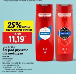 Lidl Żel pod prysznic Old Spice Captain oferta