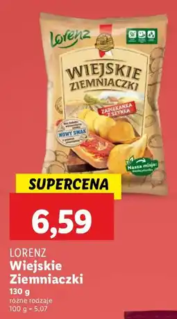 Lidl Przekąski Wiejskie Ziemniaczki różne rodzaje Lorenz oferta