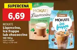 Lidl Ice frappe różne rodzaje Mokate oferta