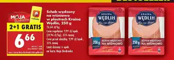 Biedronka Schab wędzony na wiśniowo Kraina Wędlin oferta