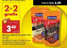Biedronka Kabanosy paluszki, różne rodzaje Tarczyński oferta