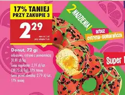 Biedronka Donut arbuzowy, cytryna z pomarańczą Biedronka oferta
