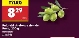 Biedronka Paluszki chlebowe cienkie, różne rodzaje Pano oferta