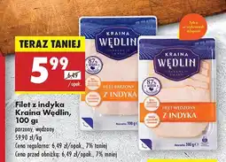 Biedronka Filet parzony z indyka Kraina Wędlin oferta