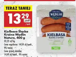Biedronka Kiełbasa śląska Nature Kraina Wędlin oferta